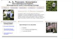 Desktop Screenshot of aanazzaro.com