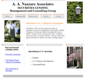 Tablet Screenshot of aanazzaro.com